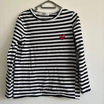 £19.99 • Buy COMME Des GARÇONS PLAY Long Sleeve Tee (Medium)