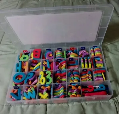 Gamenote Classroom Magnetic  Alphabet Letters Kit 234 Pcs New/Bx Upper + Lower . • $24.50