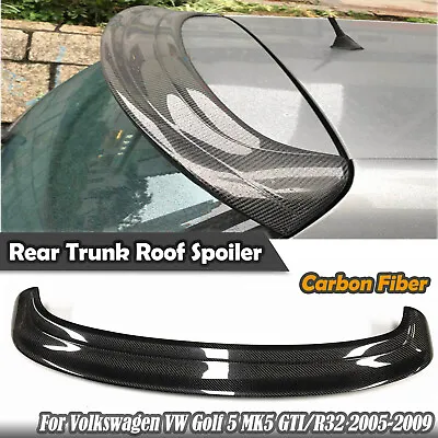 Rear Roof Wing Spoiler Lip Cover Trim For VW MK5 Golf 5 GTI R32 2005 2006-2009 • $160.25