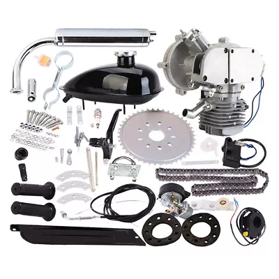 New Pro 80cc Bike Bicycle Motorized 2 Stroke Petrol Gas DIY Motor Engine Kit Set • $89.49