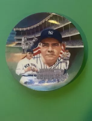 1991 Sports Impressions Babe Ruth Collectors Baseball Mini Plate • $17