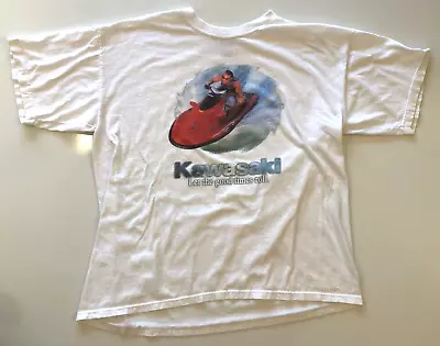 Vintage  Kawasaki Jet Ski Jet-Ski T Shirt  Size XL Extra Large Fits Like A Large • $75