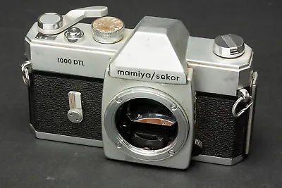 Mamiya/Sekor 1000DTL 35mm SLR Film Camera For Parts Or Repair 528431 • $19.99