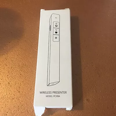 Power Point Presentation Remote Wireless Presenter Laser Pointer Clicker • £10