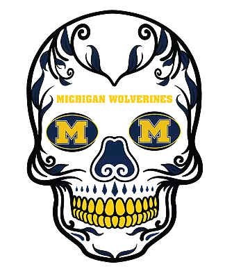 University Of Michigan Vinyl Sticker/Decal -NCAA -College Football -Wolverines • $3.25