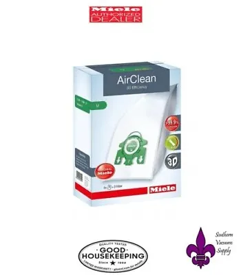 Miele Style/Model U Vacuum Bags (2 Total) 4 Filters +2 Xtra Off-brand Vacuum Bag • $10