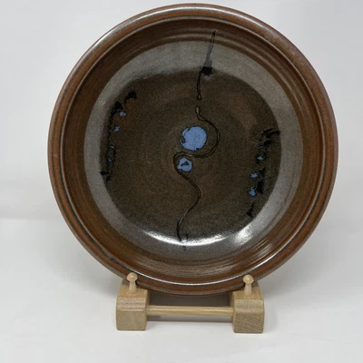 £175 • Buy Ray FINCH At Winchcombe Pottery Large Bowl 30cms Diameter Line & Dot Pattern #19