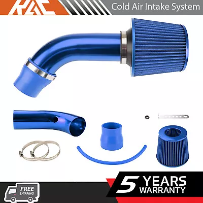 Cold Air Intake Filter Induction Kit Pipe Power Flow Hose System Car Accessories • $27.99