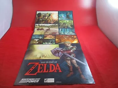 The Legend Of Zelda Twilight Princess Gamecube Nintendo Power Promo Poster • $19.99