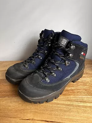 Karrimor - Women's Ksb Gore-Tex Blue Suede Fabric Walking Hiking Boots - UK 6 • £29.99