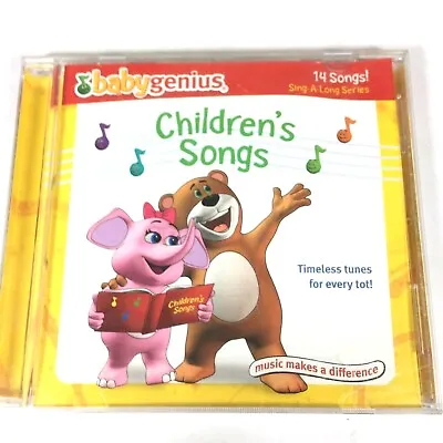 Baby Genius - Children's Songs - AUDIO CD • $2.99