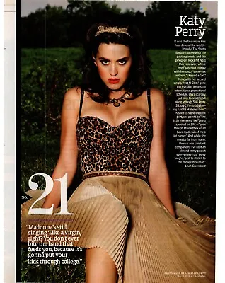 Ptp27 Magazine  Picture/article 11x8  Katy Perry • £8.99