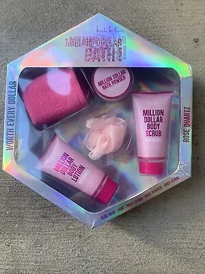 Nicole Miller Million Dollar Rose Quartz Bath Collection • $13