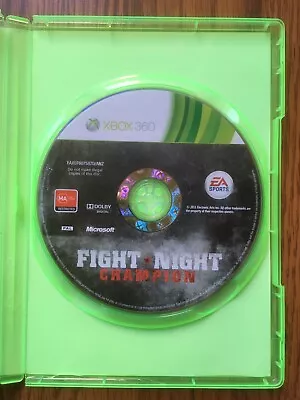 Fight Night Champion (Microsoft Xbox 360) PAL Disc Only • $22.95