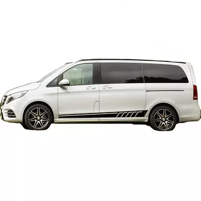 2 PCS Car Side Sticker Decal For Mercedes Benz Vito Viano W447 V260 Camper Van • $45