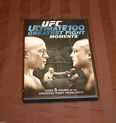 UFC Ultimate 100 Greatest Fights Moments (DVD 2010) WWE TKO • $6.29