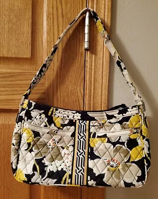 Retired VERA BRADLEY Cassidy Floral DOGWOOD Shoulder Bag Purse • $16.50