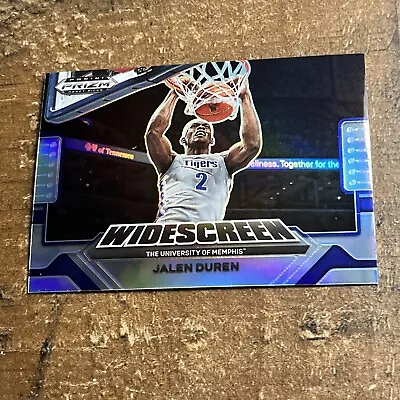 2022-23 Prizm Draft Picks Basketball Widescreen Silver #WS-JD Jalen Duren • $4.99