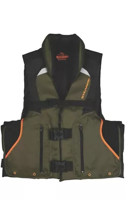 STEARNS FLOTATION FISHING VEST JACKET PFD M 40-42” CHEST US Coast Guard Approved • $47.98