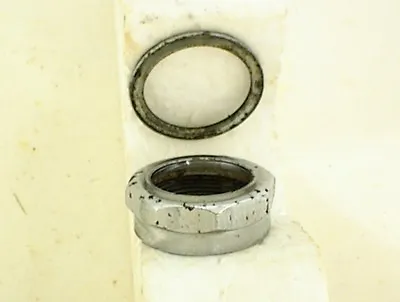1978 Motron Classic Moped Steering Stem Top Nut And Washer • $15