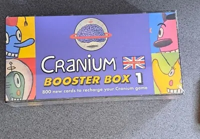 Cranium Booster Box 1 UK Edition 800 Cards Sealed • £8