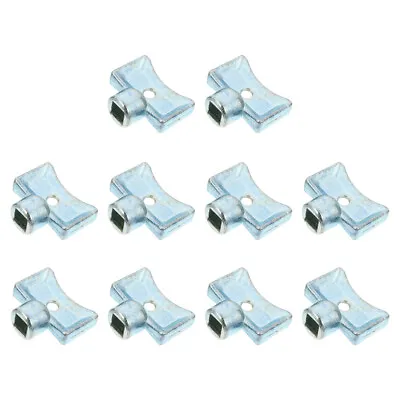 10pcs Heater Bleed Key Old Radiator Key Square Socket Keys Radiator Tail Key • £13.28