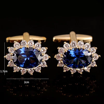 £6.66 • Buy Men's Luxury Rhinestone Crystal Cufflinks French Shirt Cuff Links Men Busin@t@