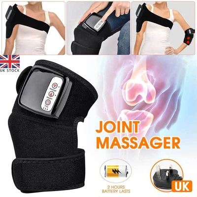£18.19 • Buy Knee Joint Massager Heat Physiotherapy Therapy Pain Relief Vibration Machine