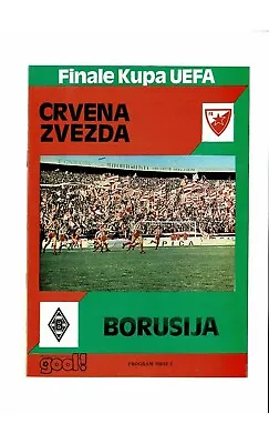 £6 • Buy 1979 Red Star V Borussia MG UEFA Cup Final Football Programme