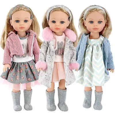 BiBi Doll Baby Doll Girl With Long Styling Hair American Style Fashion Dolls 15  • £16.99