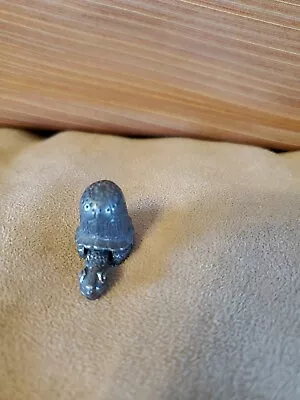 Thimble Vintage Pewter A  Tilly The Turtle  And Heads Moves In & Out • $14.99