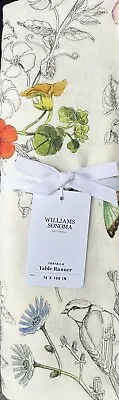 Williams-Sonoma Farfalla Butterfly Table Runner 16”x108” • $45