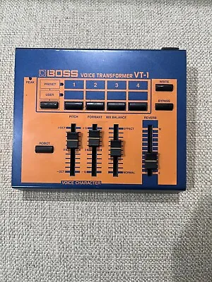 Boss VT-1 Voice Transformer Voice Changer Formant Shifter - Parts - Not Working • $80