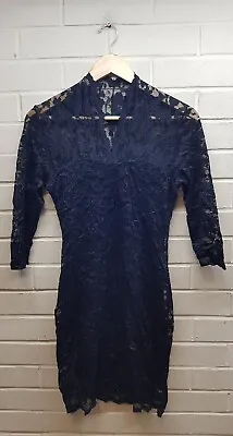 Ruiyige Women's Floral Lace Dress Size Medium (A30) • £8