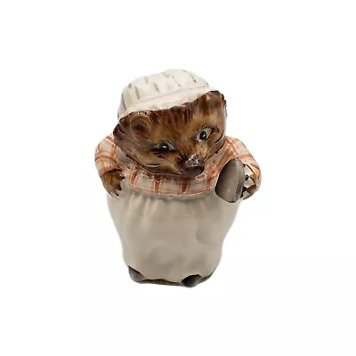 Vintage Beatrix Potter Mrs. Tiggy Winkle Figure 1948 F Warne Co. Beswick England • $15