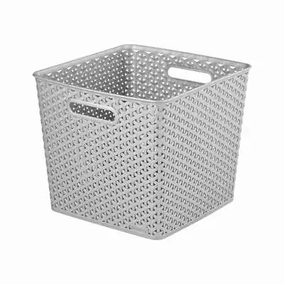£12.98 • Buy Curver My Style Square Basket 25 Litre Grey