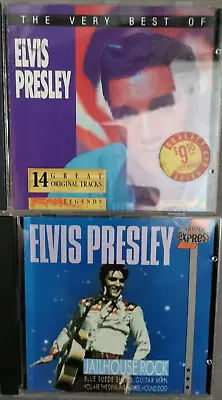 Elvis Presley 2 Cds The Very Best & Jailhouse Rock • $5.99