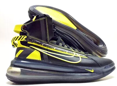 Nike Air Max 720 Saturn As Qs Black/dynamic Yellow Size Men's 7.5 [bv7786-001] • $96.79