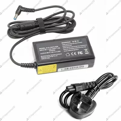 For Packard Bell SADP-65KB Easynote A8 L4 S4 Charger Adapter 19V 3.42A 65W UK • £11.49