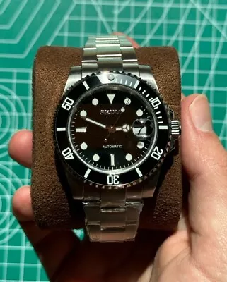 Seiko  Submariner  Mod Automatic Movement Dive Watch • $195