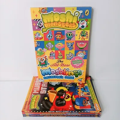 Moshi Monsters Collectors Guide & Monstrous Biographies Collection X 4 Books • $13.42