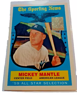 1996 Topps '59 Sporting News All Star #564 MICKEY MANTLE #27 NY Yankees • $1.79