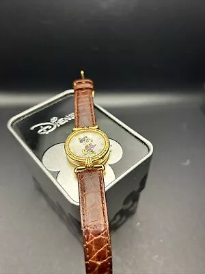 $12 • Buy Vintage Disney Fossil Minnie Mouse Watch MISSING STEM BUT WORKS