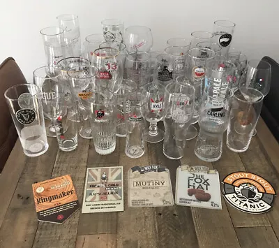 £6.99 • Buy Mystery Branded Glass Box Beer Pint Random Man Cave Pub, Perfect Draft Sub Blade