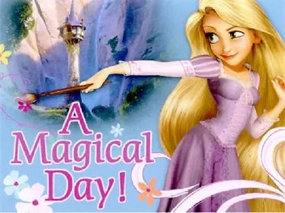 16 TANGLED INVITATIONS Rapunzel Birthday Girls Disney Party Fill-In Princess NEW • £10.19