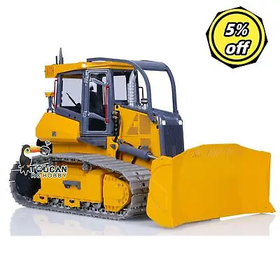 LESU 1:14 Assembled Aoue-850K Hydraulic Remote Control Tracked Dozer Sound Light • $3895.88