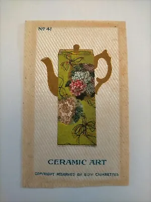 £0.20 • Buy BDV Cigarette Silk Ceramic Art No 41