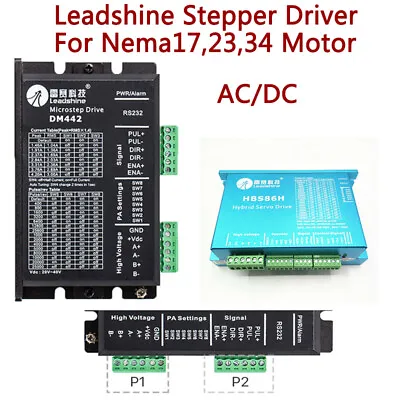 Leadshine Stepper Driver Controller Adapter For Nema172334 Motor CNC Control • $102.99