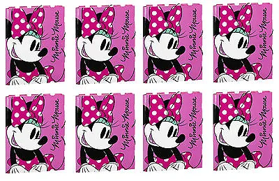 *EIGHT PACK* Disney Minnie Mouse Document Folder With Elastic Closure • $25.25