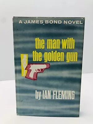 Man With The Golden Gun James Bond Novel By Ian Fleming 1st 1965 BCE Hardcover • $19.60